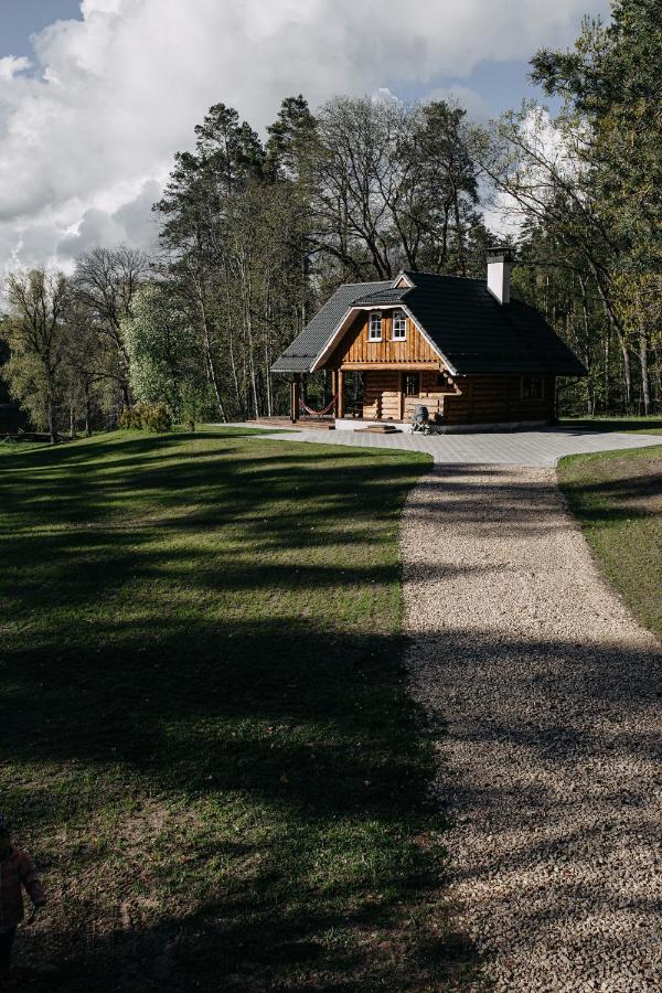 "Gaujmale" Sauna House In Nature Ilkene Exterior photo