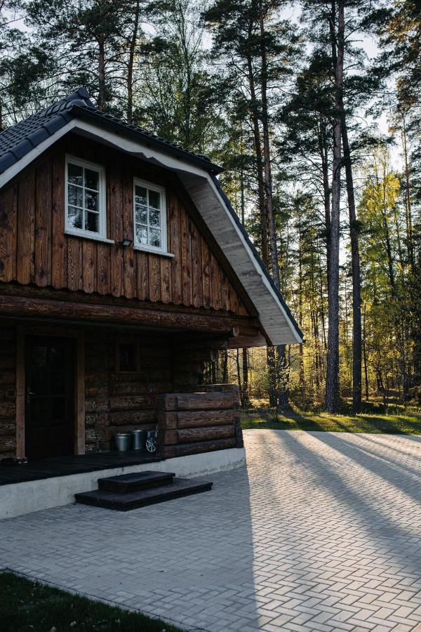 "Gaujmale" Sauna House In Nature Ilkene Exterior photo
